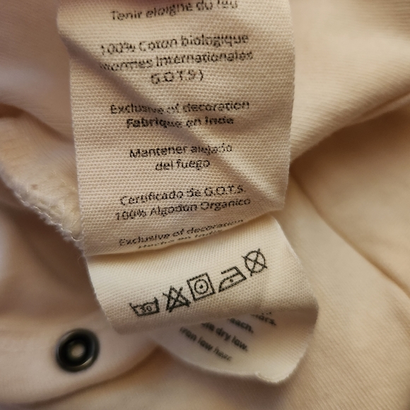 🎃 Finn + Emma Onesie | Organic Graphic Bodysuit in Pumpkin 0-3m - Picture 6 of 14